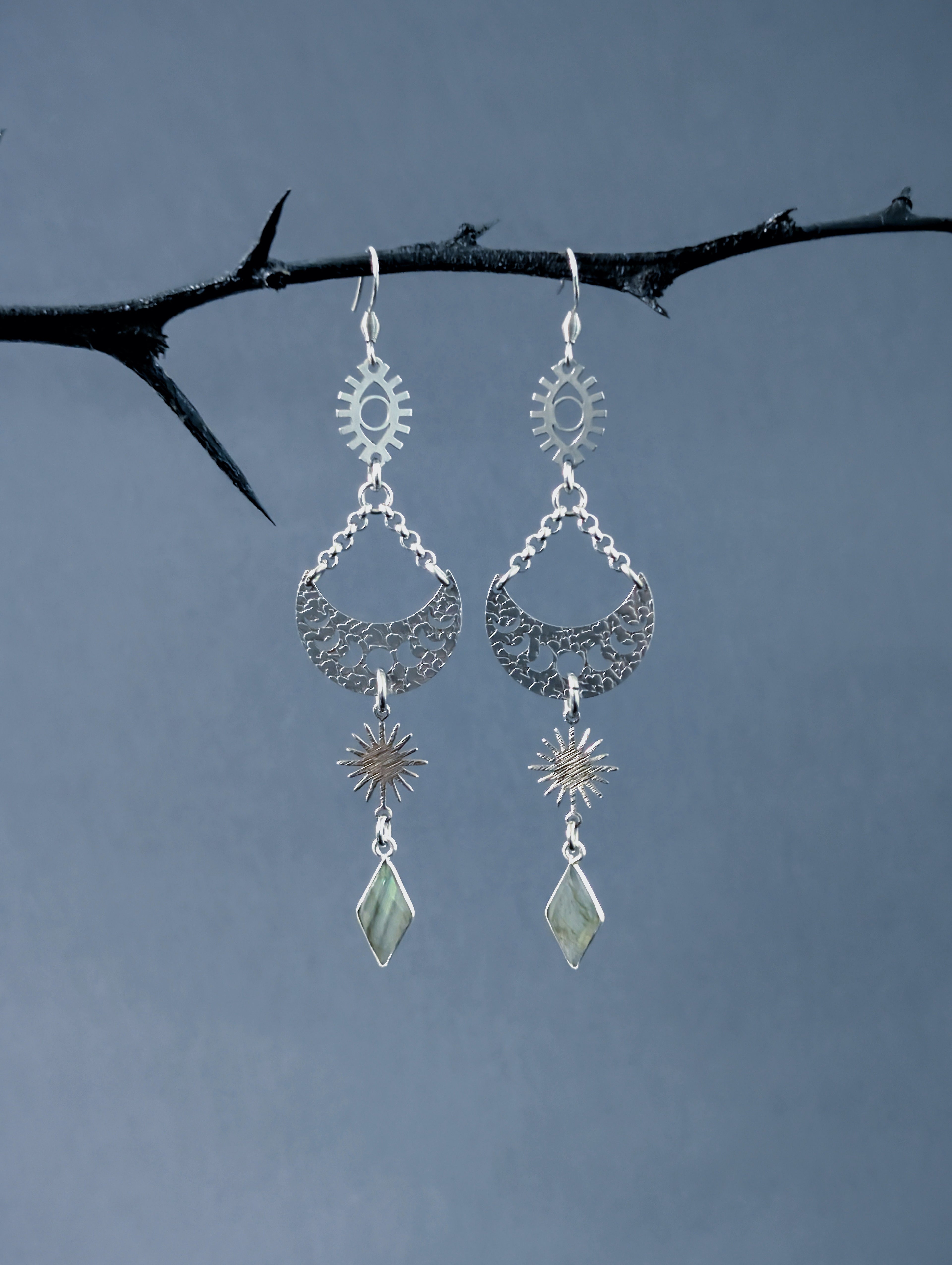 Divination Code Earrings