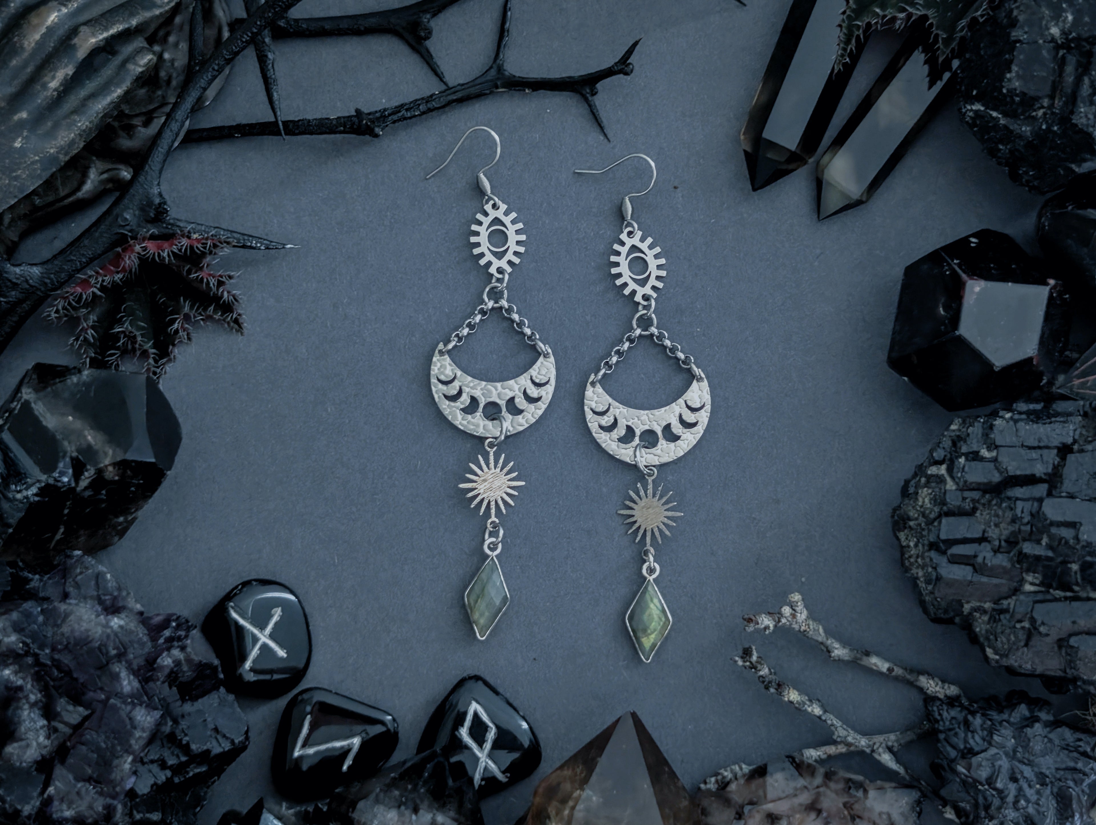 Divination Code Earrings