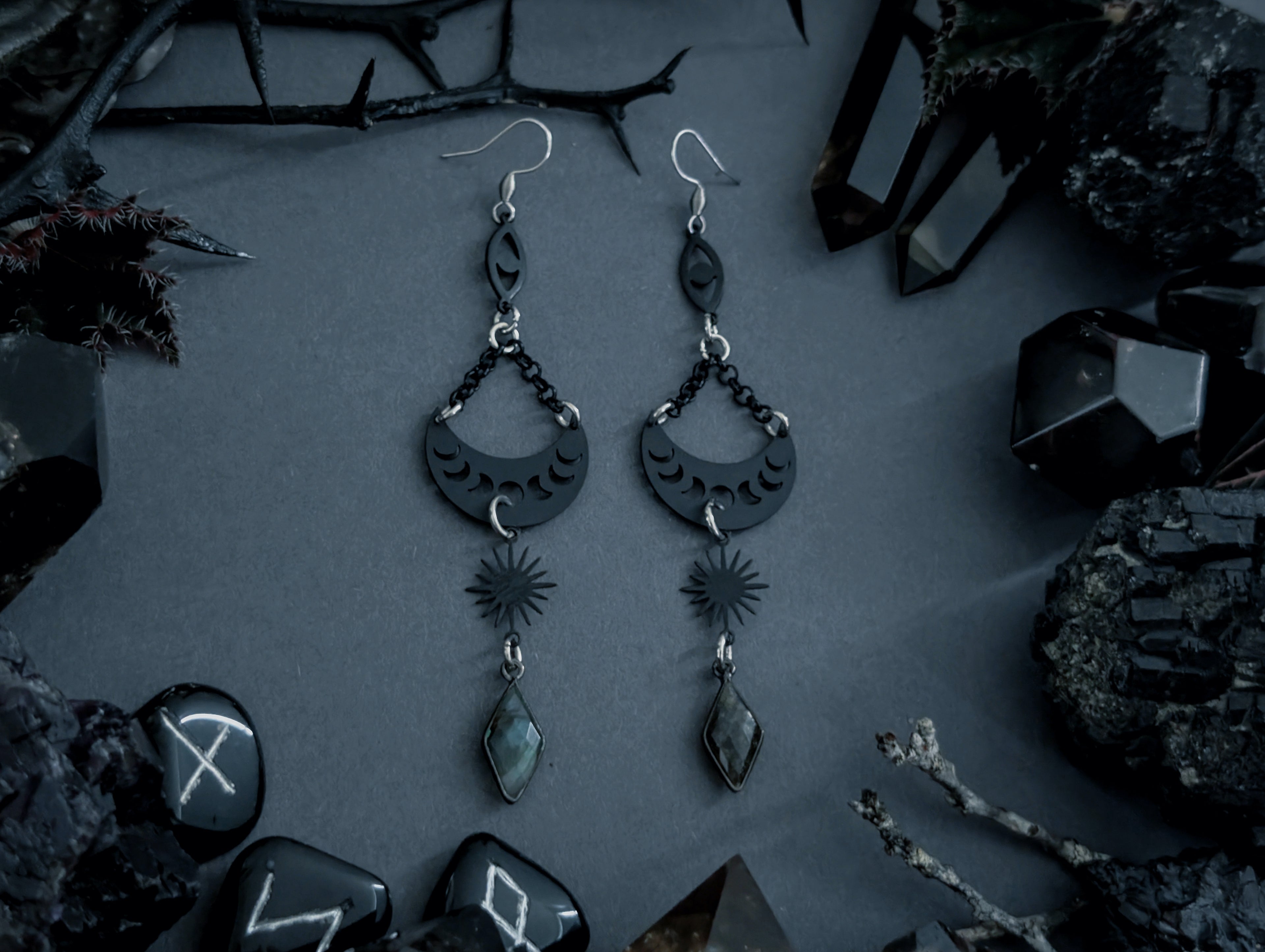 Divination Code Earrings