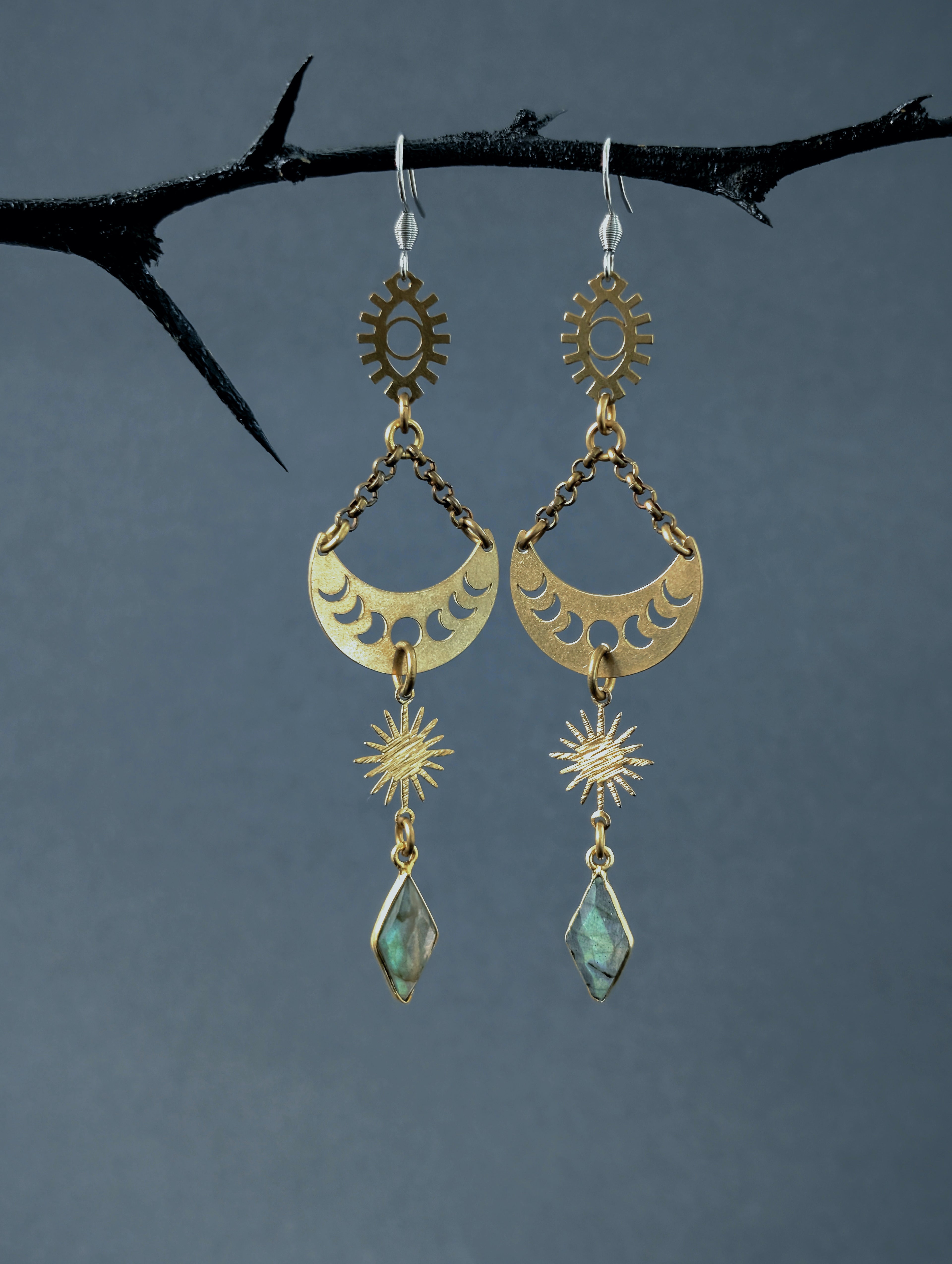 Divination Code Earrings