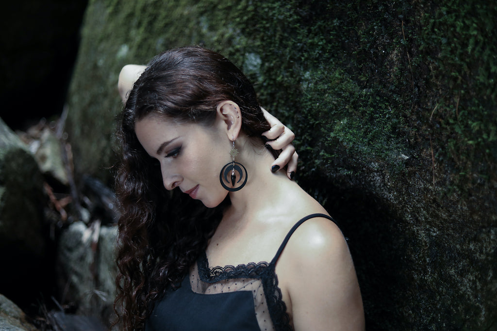 Eclipse Seal Earrings