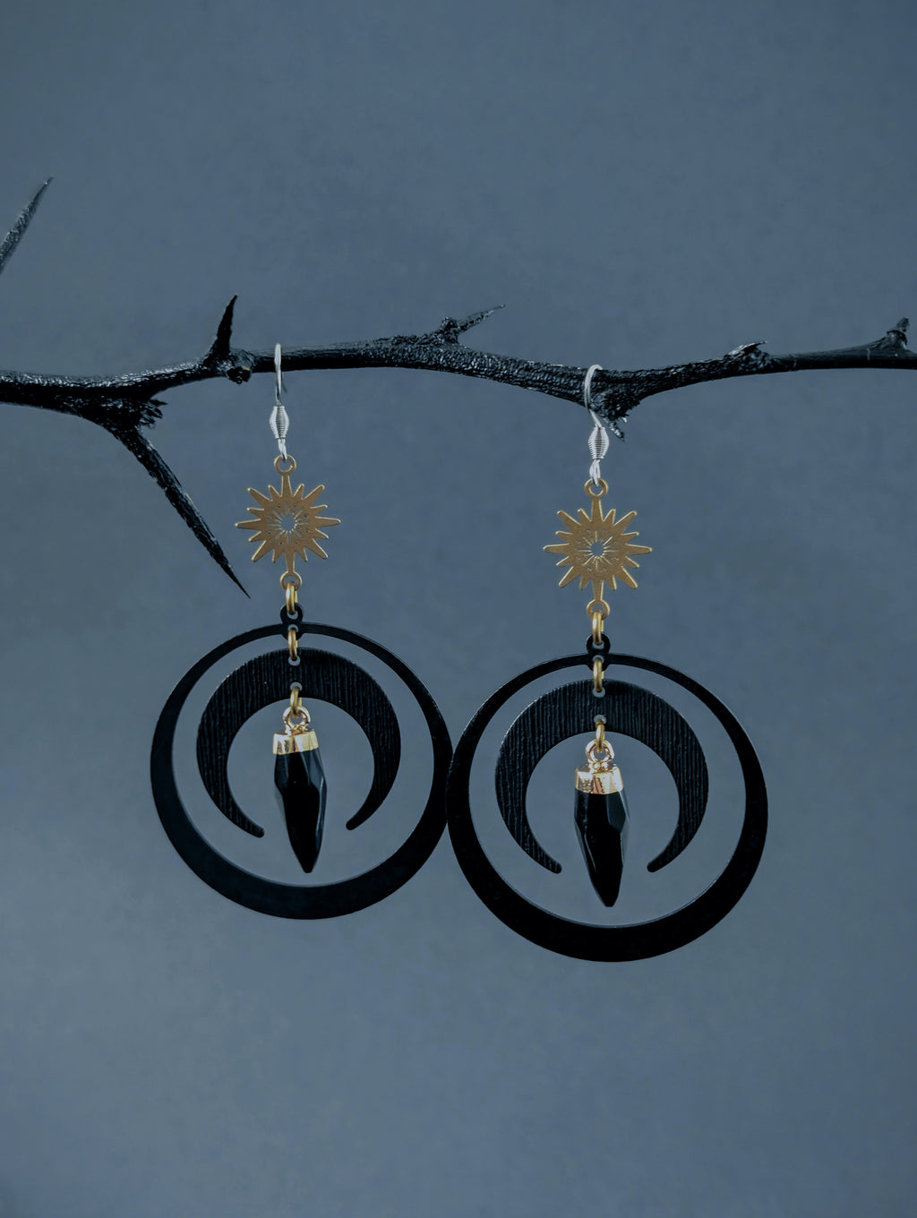 Eclipse Seal Earrings