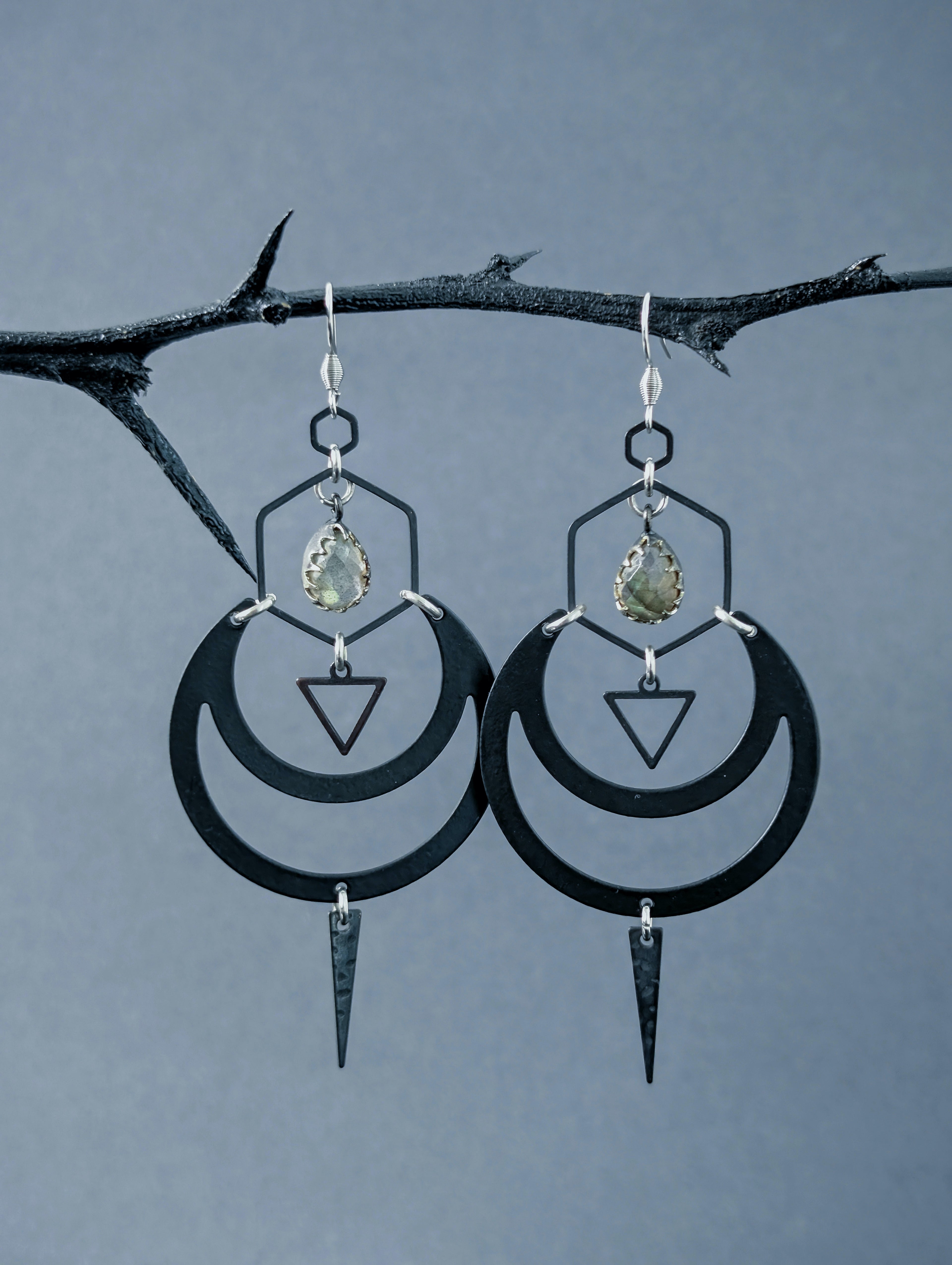 Midnight Invocation Earrings