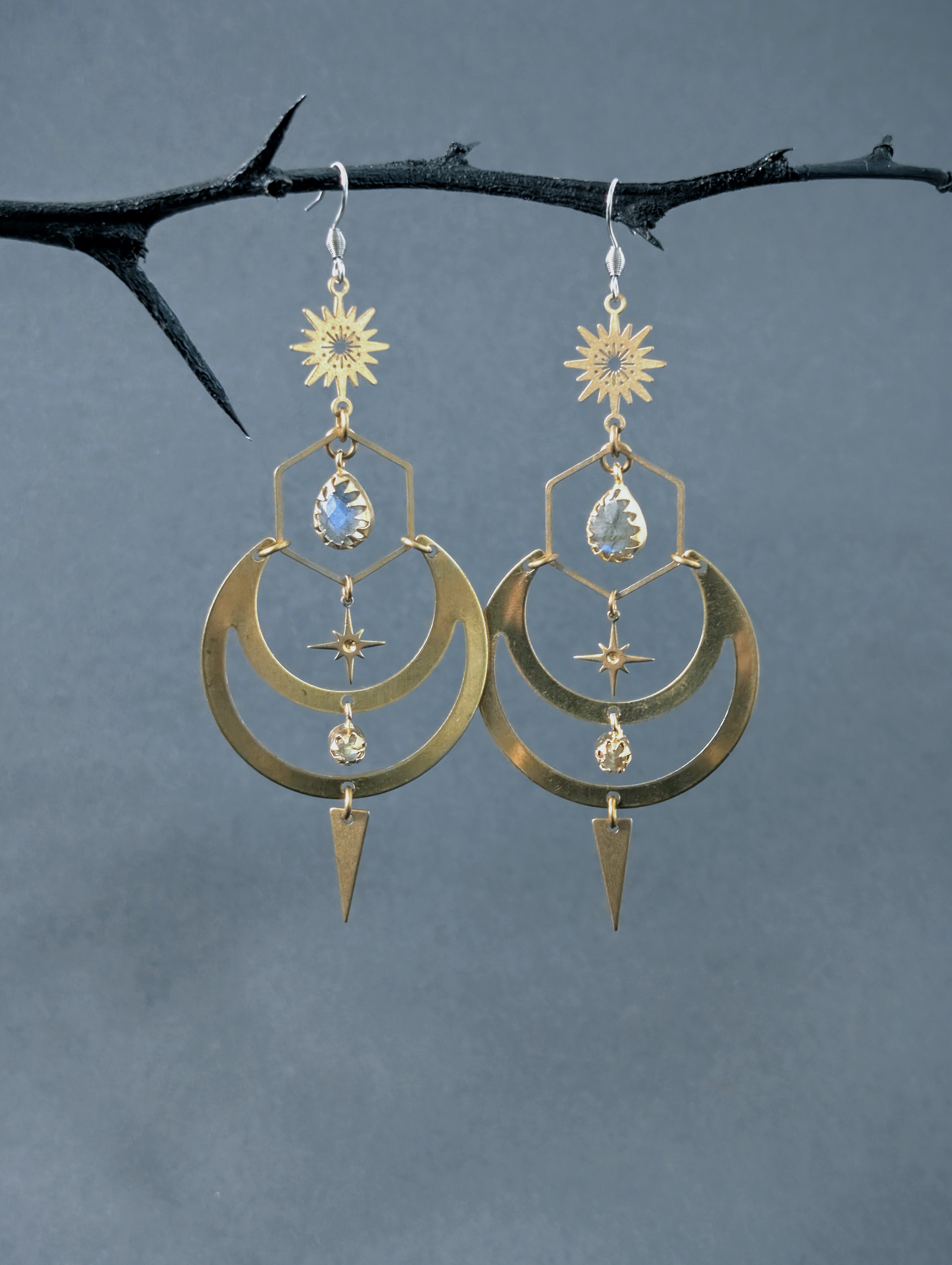 New Moon Rite Earrings
